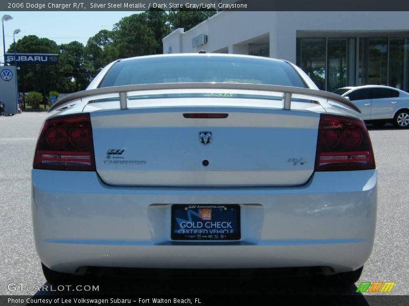 Silver Steel Metallic / Dark Slate Gray/Light Graystone 2006 Dodge Charger R/T