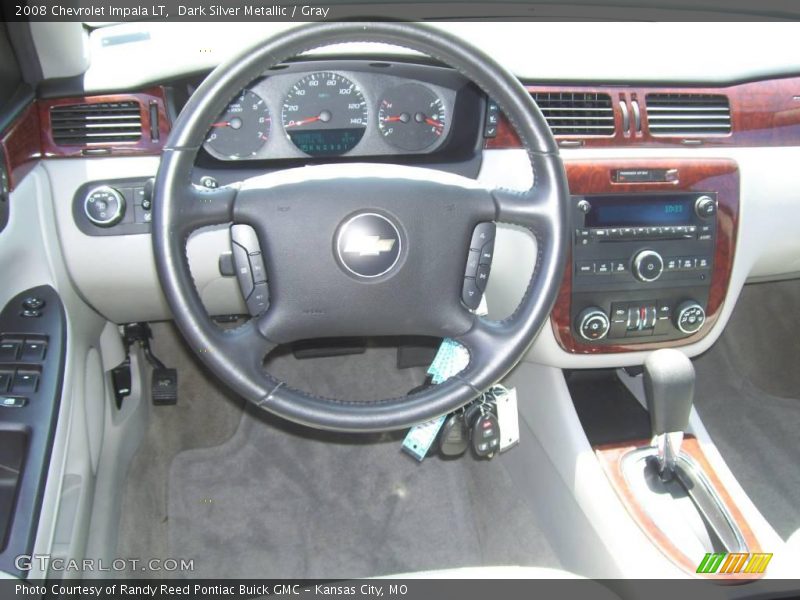 Dark Silver Metallic / Gray 2008 Chevrolet Impala LT