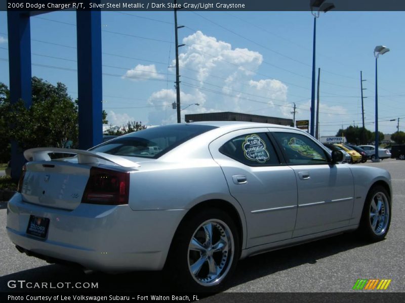 Silver Steel Metallic / Dark Slate Gray/Light Graystone 2006 Dodge Charger R/T
