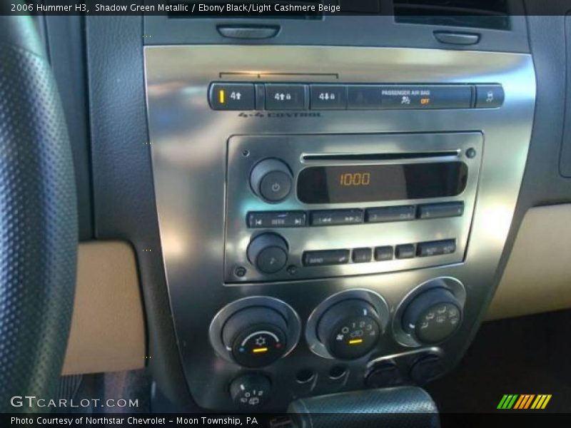 Shadow Green Metallic / Ebony Black/Light Cashmere Beige 2006 Hummer H3