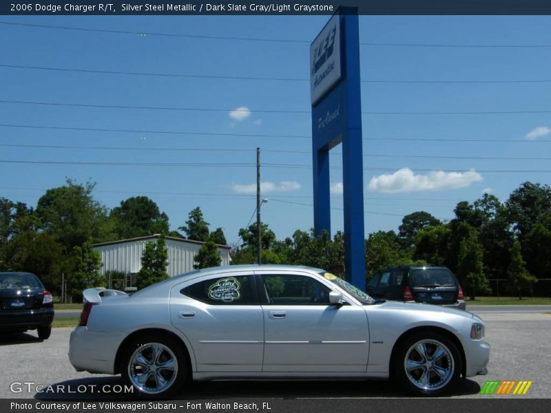 Silver Steel Metallic / Dark Slate Gray/Light Graystone 2006 Dodge Charger R/T