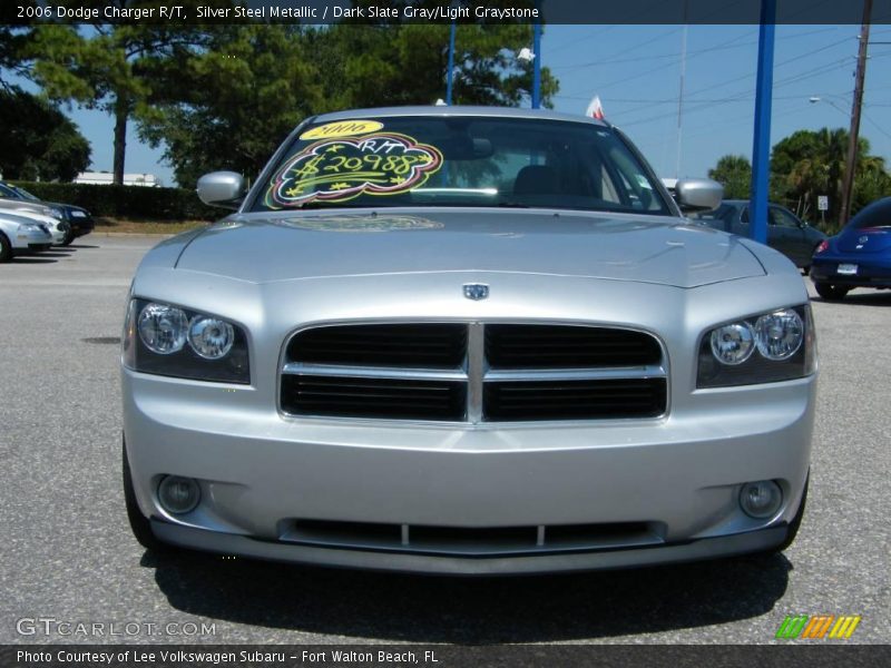 Silver Steel Metallic / Dark Slate Gray/Light Graystone 2006 Dodge Charger R/T