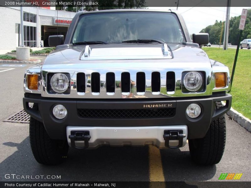 Graphite Metallic / Ebony Black 2008 Hummer H3