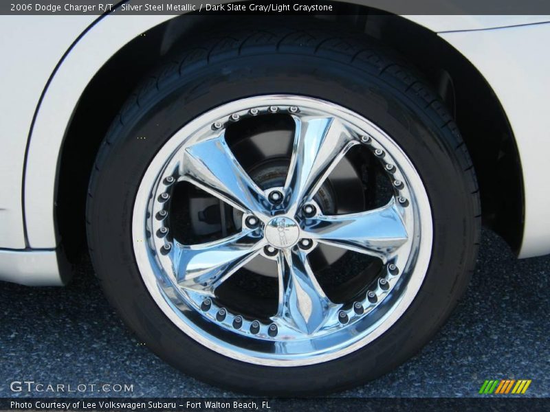 Silver Steel Metallic / Dark Slate Gray/Light Graystone 2006 Dodge Charger R/T