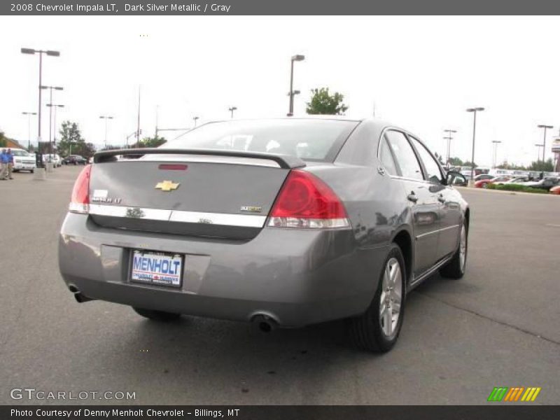Dark Silver Metallic / Gray 2008 Chevrolet Impala LT