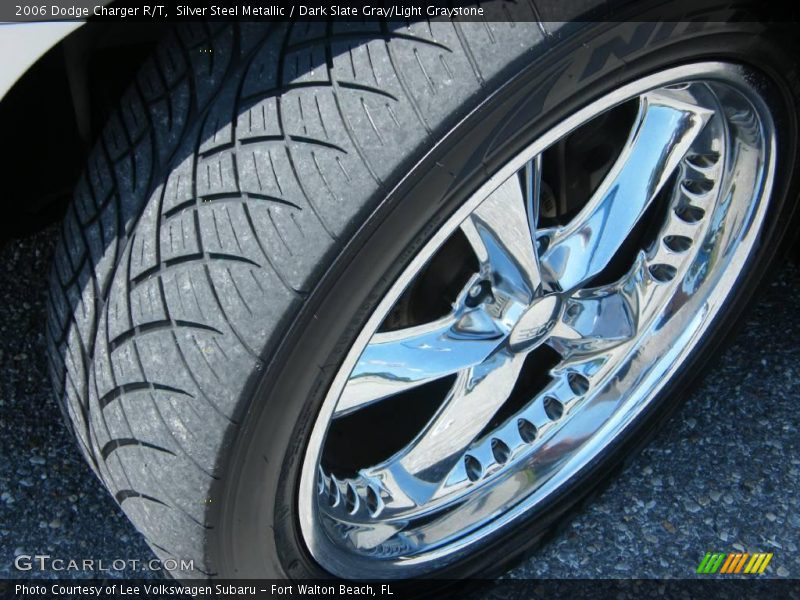 Silver Steel Metallic / Dark Slate Gray/Light Graystone 2006 Dodge Charger R/T