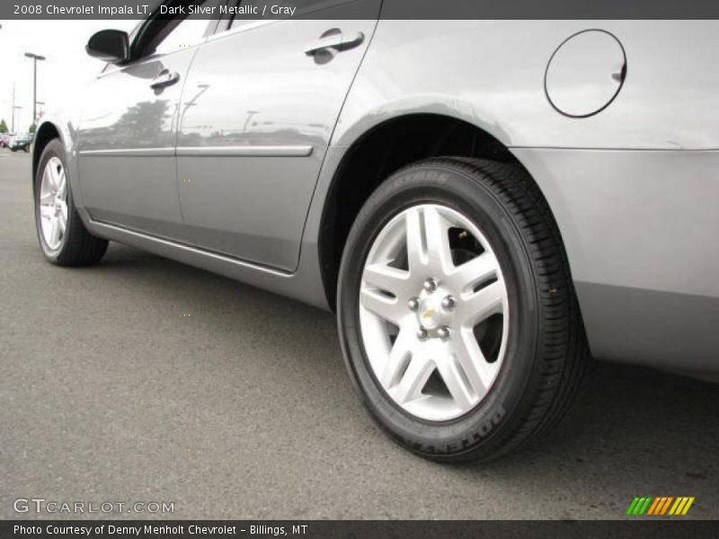 Dark Silver Metallic / Gray 2008 Chevrolet Impala LT