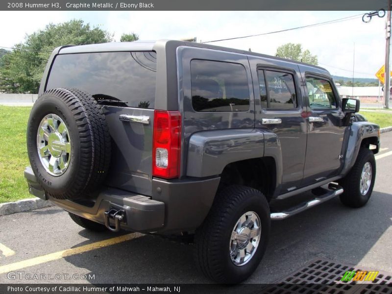 Graphite Metallic / Ebony Black 2008 Hummer H3
