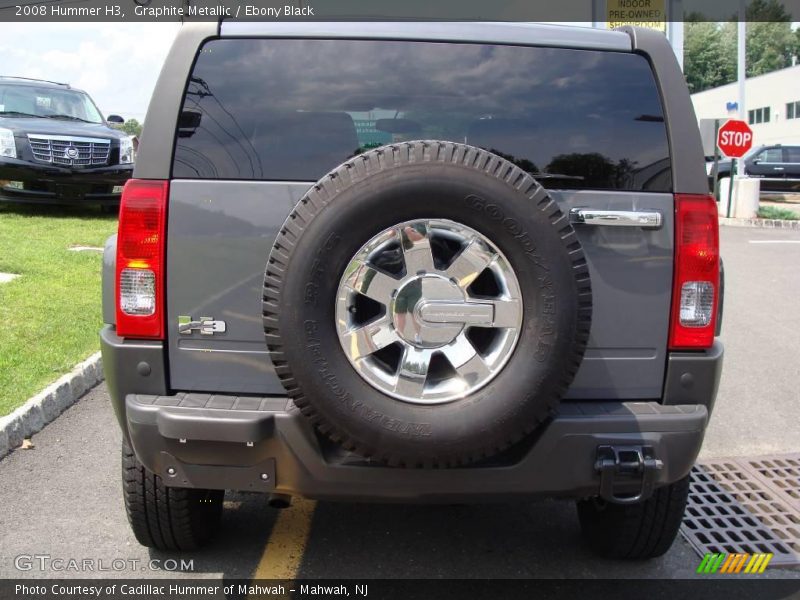 Graphite Metallic / Ebony Black 2008 Hummer H3