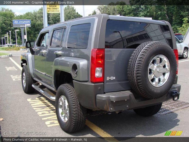 Graphite Metallic / Ebony Black 2008 Hummer H3