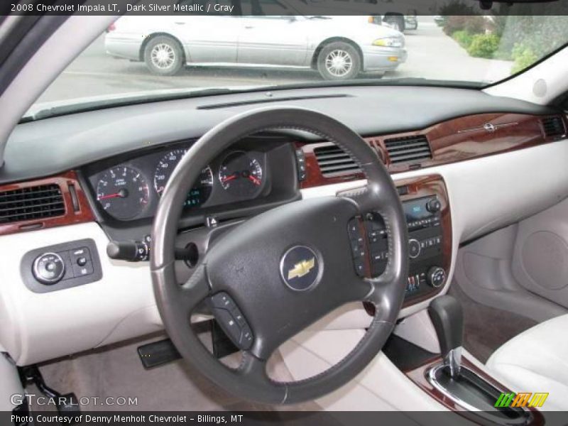 Dark Silver Metallic / Gray 2008 Chevrolet Impala LT