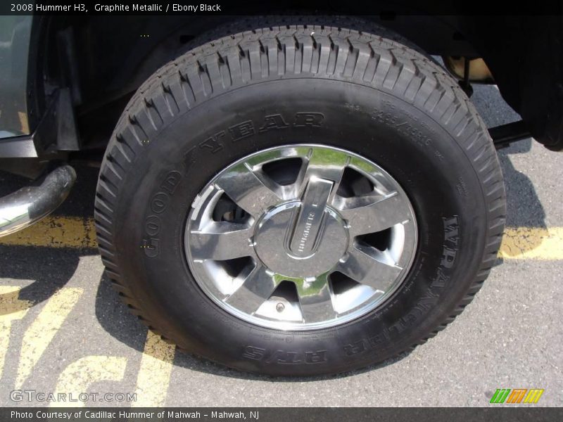 Graphite Metallic / Ebony Black 2008 Hummer H3