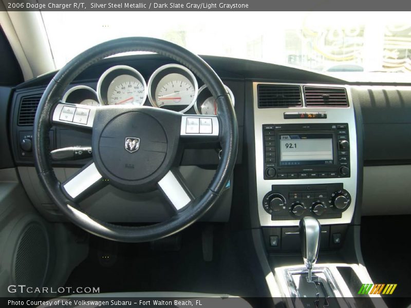 Silver Steel Metallic / Dark Slate Gray/Light Graystone 2006 Dodge Charger R/T