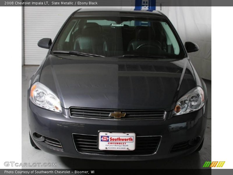 Slate Metallic / Ebony Black 2008 Chevrolet Impala LT