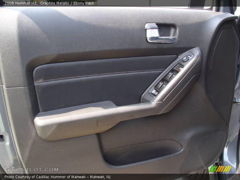 Graphite Metallic / Ebony Black 2008 Hummer H3
