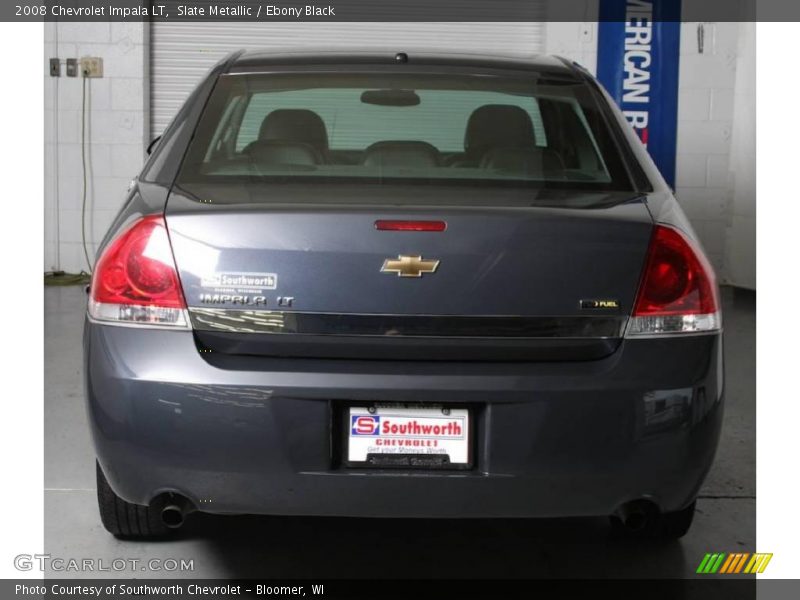 Slate Metallic / Ebony Black 2008 Chevrolet Impala LT