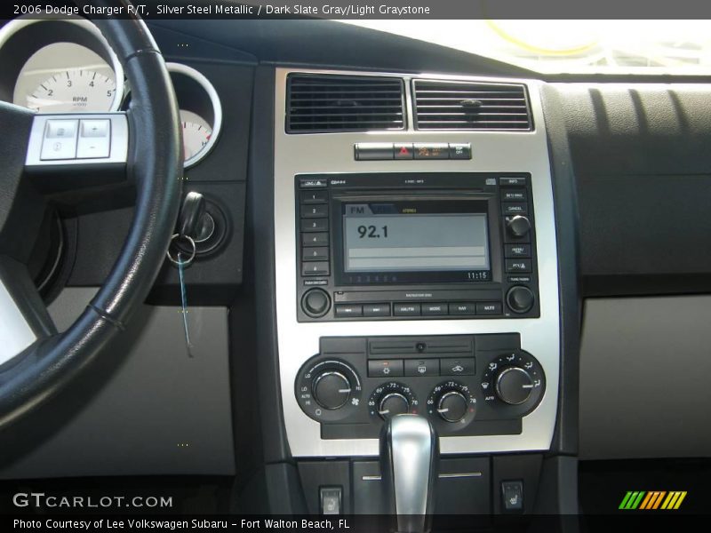 Silver Steel Metallic / Dark Slate Gray/Light Graystone 2006 Dodge Charger R/T