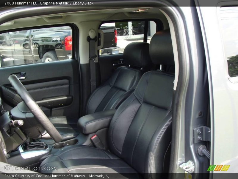 Graphite Metallic / Ebony Black 2008 Hummer H3