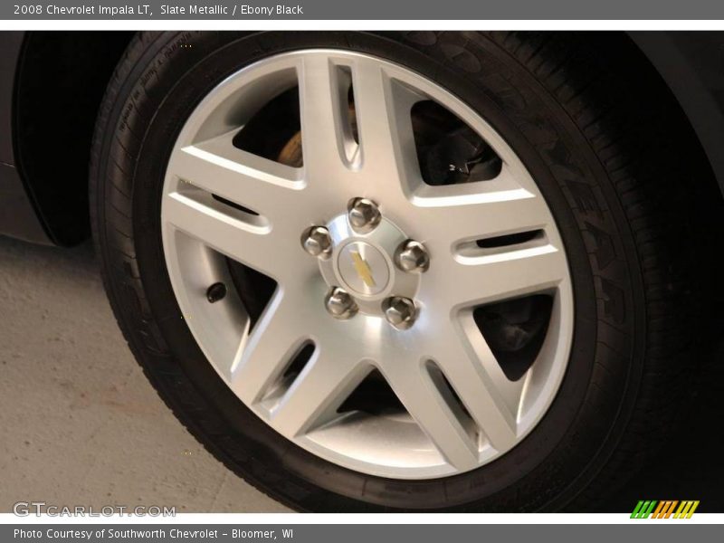 Slate Metallic / Ebony Black 2008 Chevrolet Impala LT