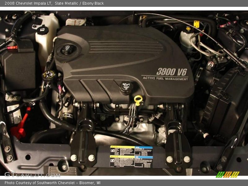 Slate Metallic / Ebony Black 2008 Chevrolet Impala LT