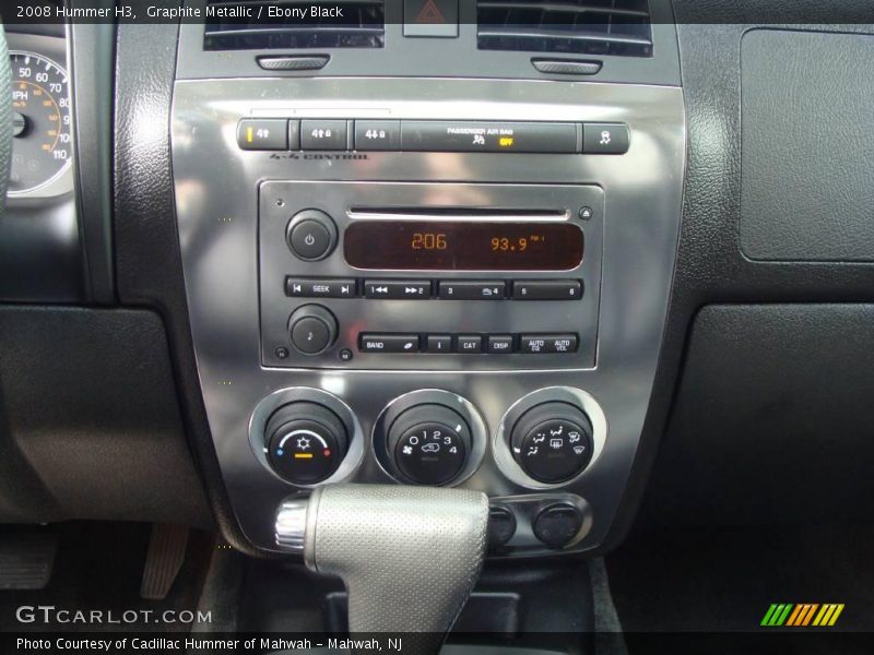 Graphite Metallic / Ebony Black 2008 Hummer H3