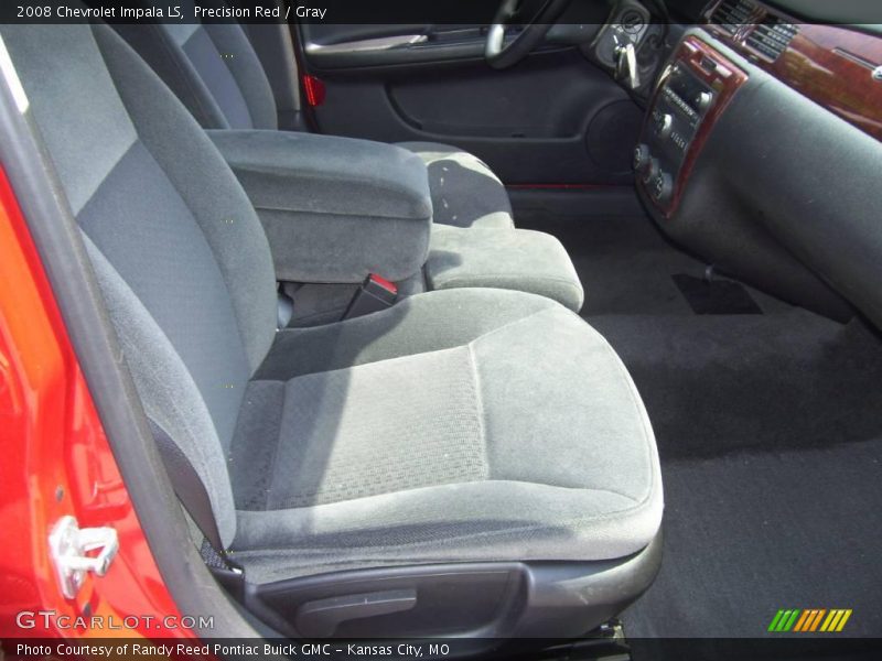 Precision Red / Gray 2008 Chevrolet Impala LS