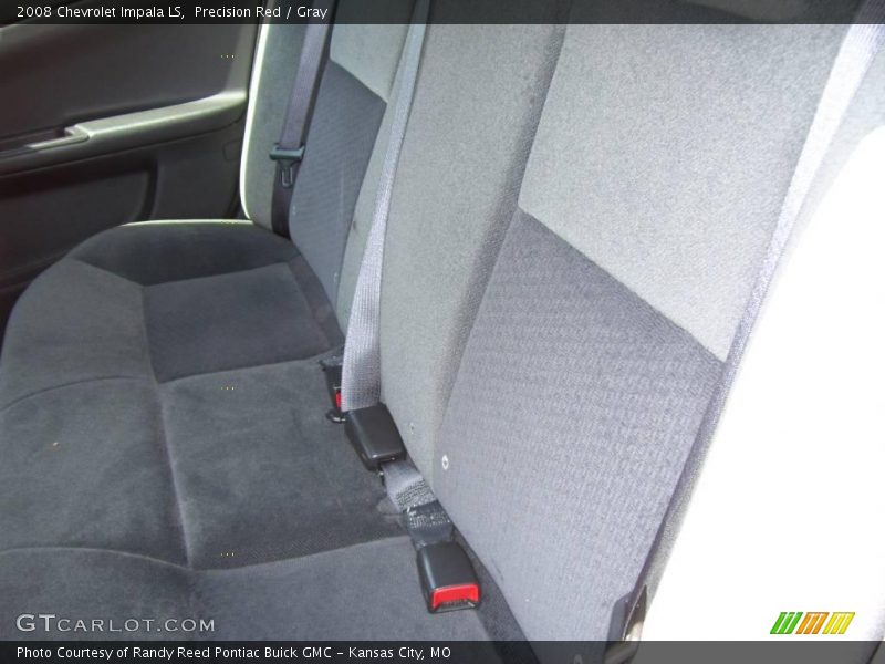 Precision Red / Gray 2008 Chevrolet Impala LS