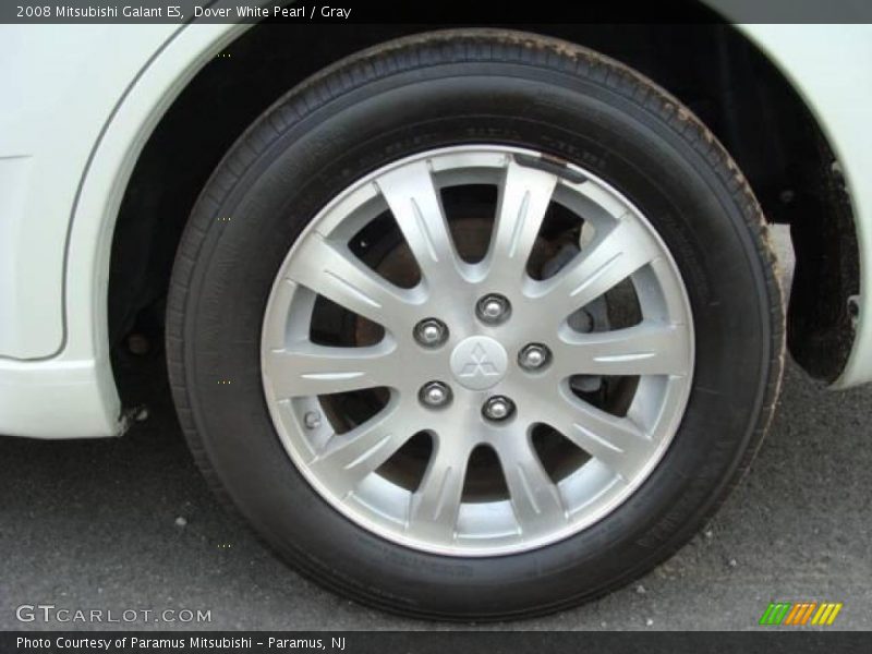 Dover White Pearl / Gray 2008 Mitsubishi Galant ES