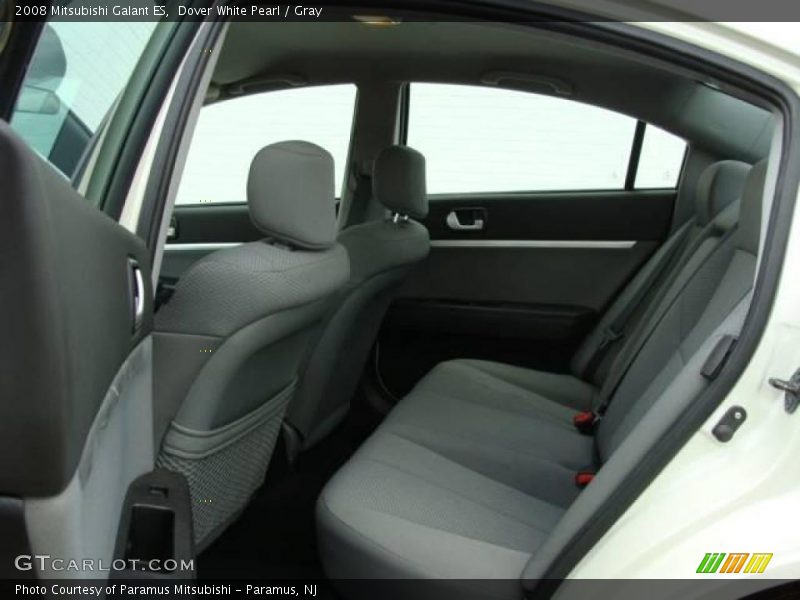 Dover White Pearl / Gray 2008 Mitsubishi Galant ES