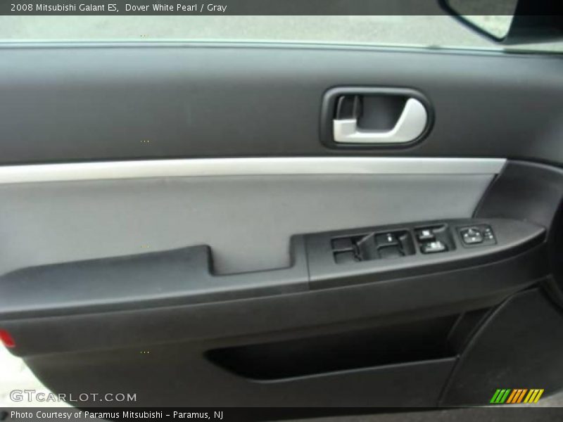 Dover White Pearl / Gray 2008 Mitsubishi Galant ES