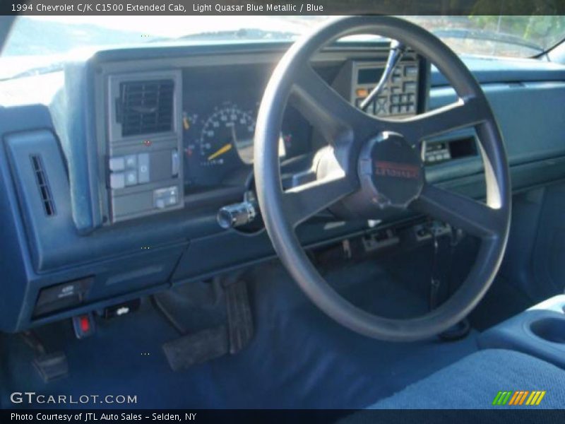 Light Quasar Blue Metallic / Blue 1994 Chevrolet C/K C1500 Extended Cab