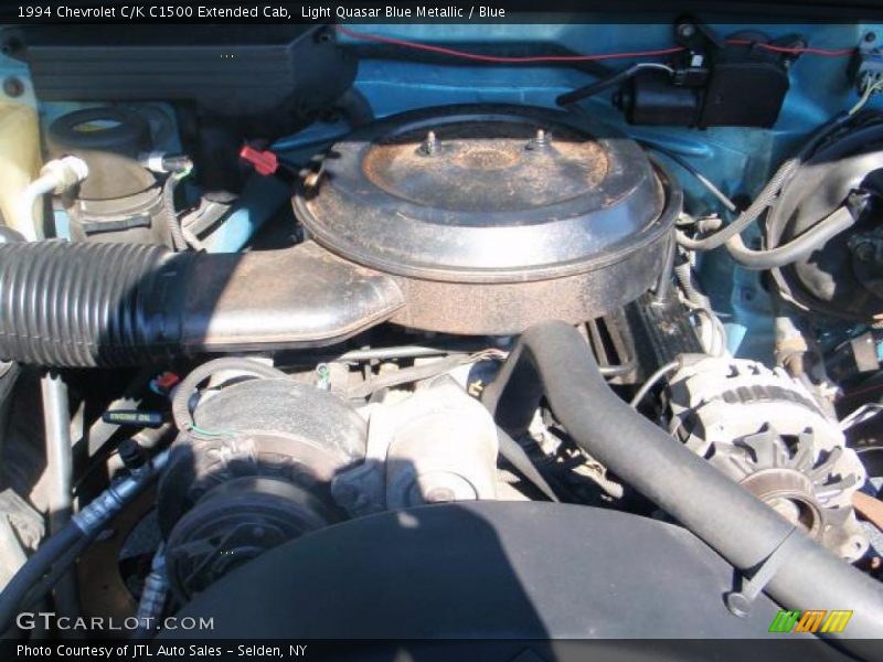 Light Quasar Blue Metallic / Blue 1994 Chevrolet C/K C1500 Extended Cab