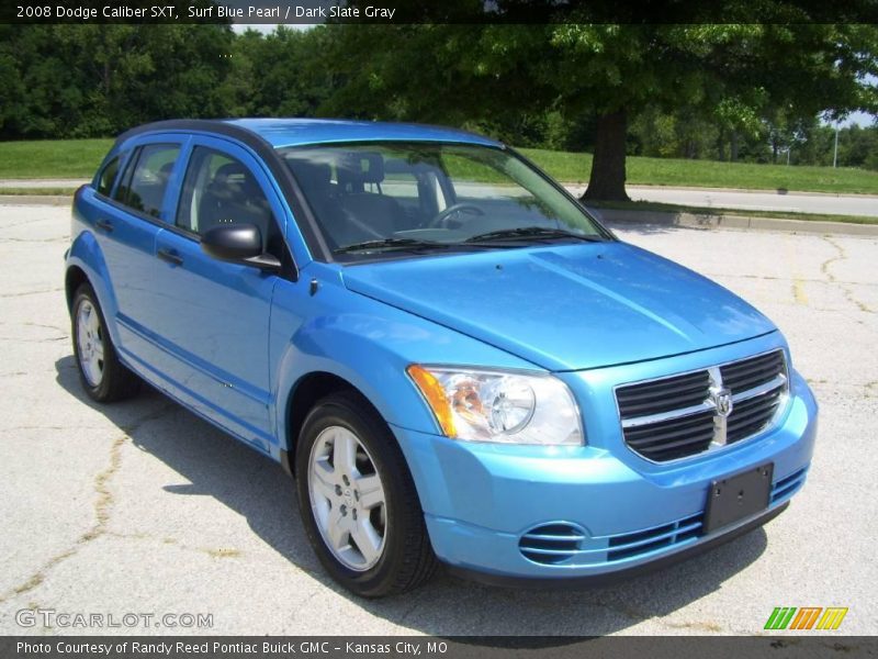 Surf Blue Pearl / Dark Slate Gray 2008 Dodge Caliber SXT