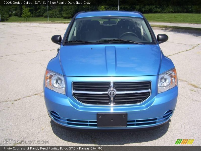 Surf Blue Pearl / Dark Slate Gray 2008 Dodge Caliber SXT