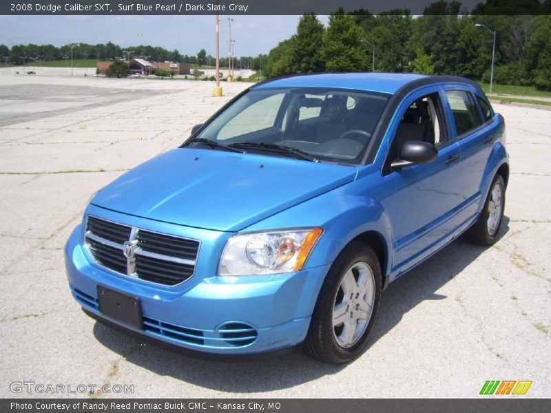Surf Blue Pearl / Dark Slate Gray 2008 Dodge Caliber SXT