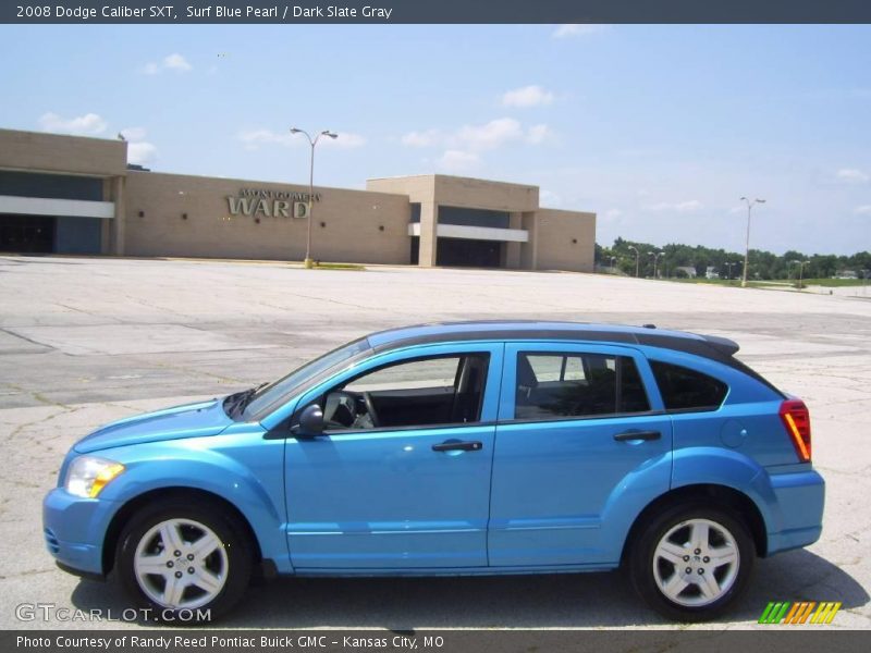 Surf Blue Pearl / Dark Slate Gray 2008 Dodge Caliber SXT
