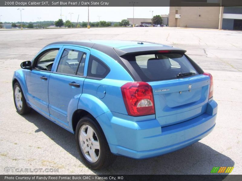 Surf Blue Pearl / Dark Slate Gray 2008 Dodge Caliber SXT