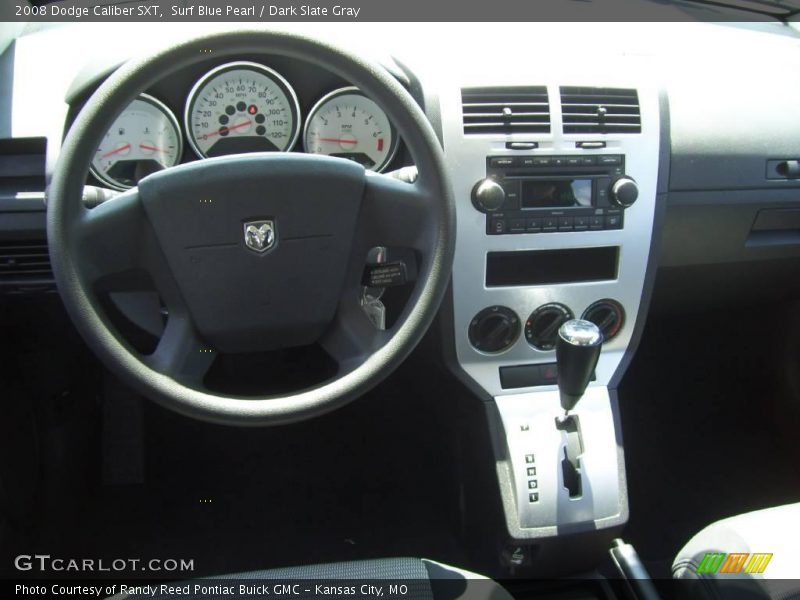 Surf Blue Pearl / Dark Slate Gray 2008 Dodge Caliber SXT