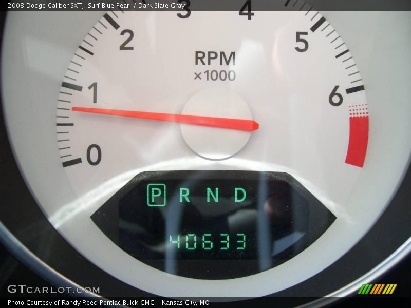 Surf Blue Pearl / Dark Slate Gray 2008 Dodge Caliber SXT