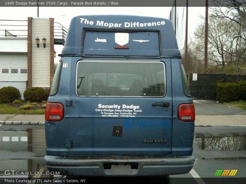 Parade Blue Metallic / Blue 1995 Dodge Ram Van 3500 Cargo