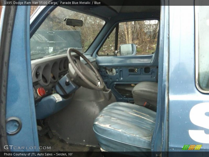 Parade Blue Metallic / Blue 1995 Dodge Ram Van 3500 Cargo