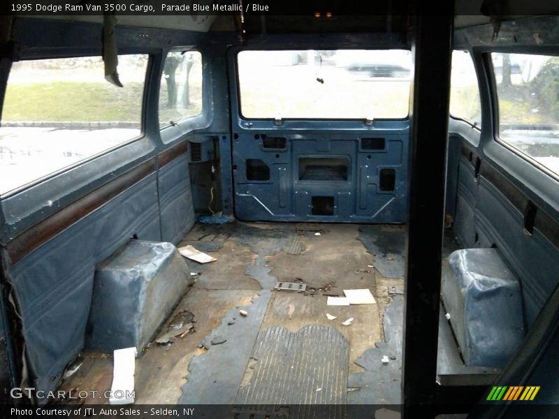Parade Blue Metallic / Blue 1995 Dodge Ram Van 3500 Cargo