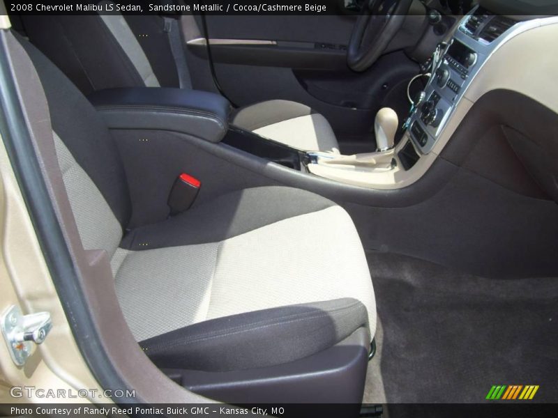 Sandstone Metallic / Cocoa/Cashmere Beige 2008 Chevrolet Malibu LS Sedan