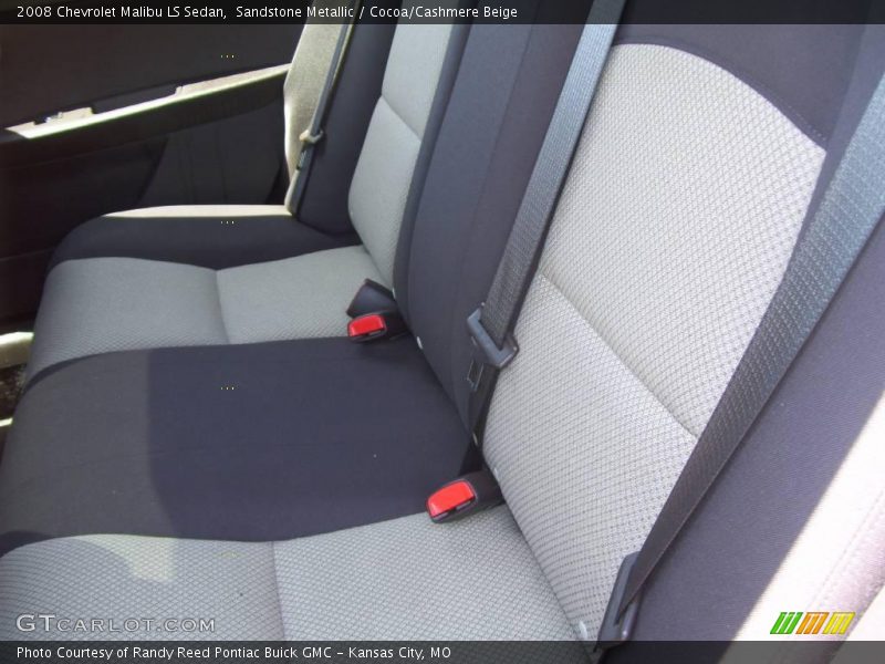 Sandstone Metallic / Cocoa/Cashmere Beige 2008 Chevrolet Malibu LS Sedan