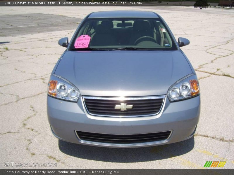 Golden Pewter Metallic / Titanium Gray 2008 Chevrolet Malibu Classic LT Sedan