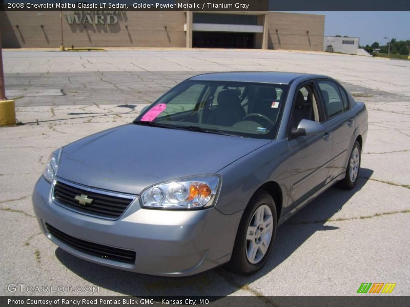 Golden Pewter Metallic / Titanium Gray 2008 Chevrolet Malibu Classic LT Sedan