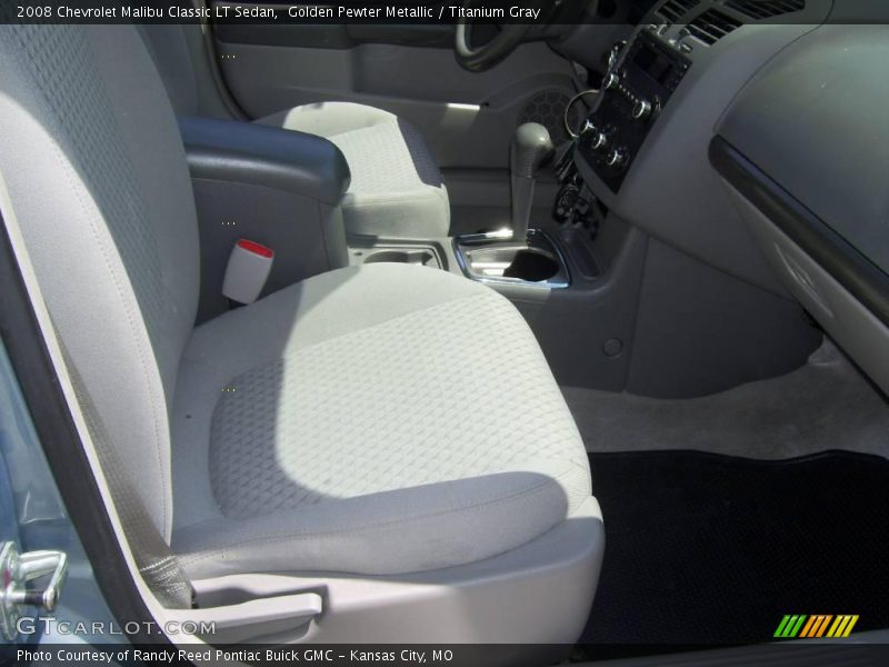 Golden Pewter Metallic / Titanium Gray 2008 Chevrolet Malibu Classic LT Sedan