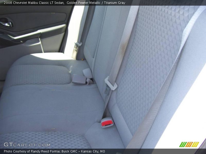 Golden Pewter Metallic / Titanium Gray 2008 Chevrolet Malibu Classic LT Sedan