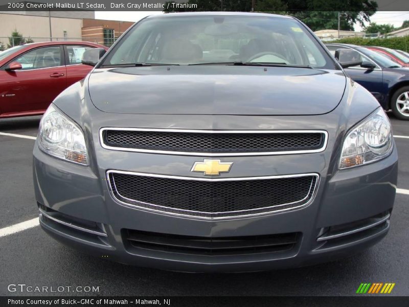 Dark Gray Metallic / Titanium 2009 Chevrolet Malibu LT Sedan