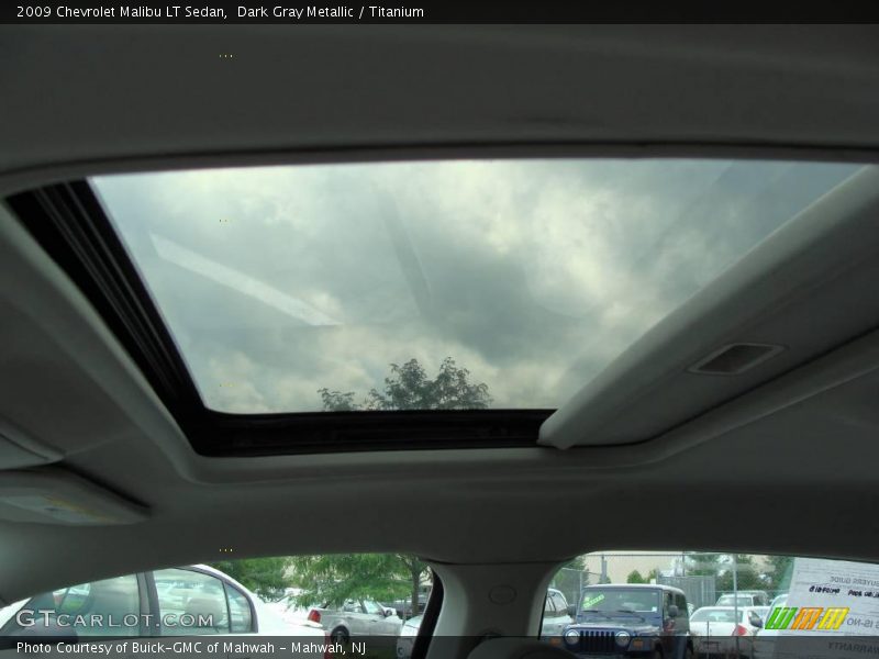 Dark Gray Metallic / Titanium 2009 Chevrolet Malibu LT Sedan